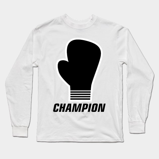 Athletic champion workout t shirt for athletes and sportspersons. Long Sleeve T-Shirt by Chandan